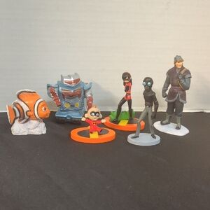 4/$20 Disney And Pixar Action Figure Lot
